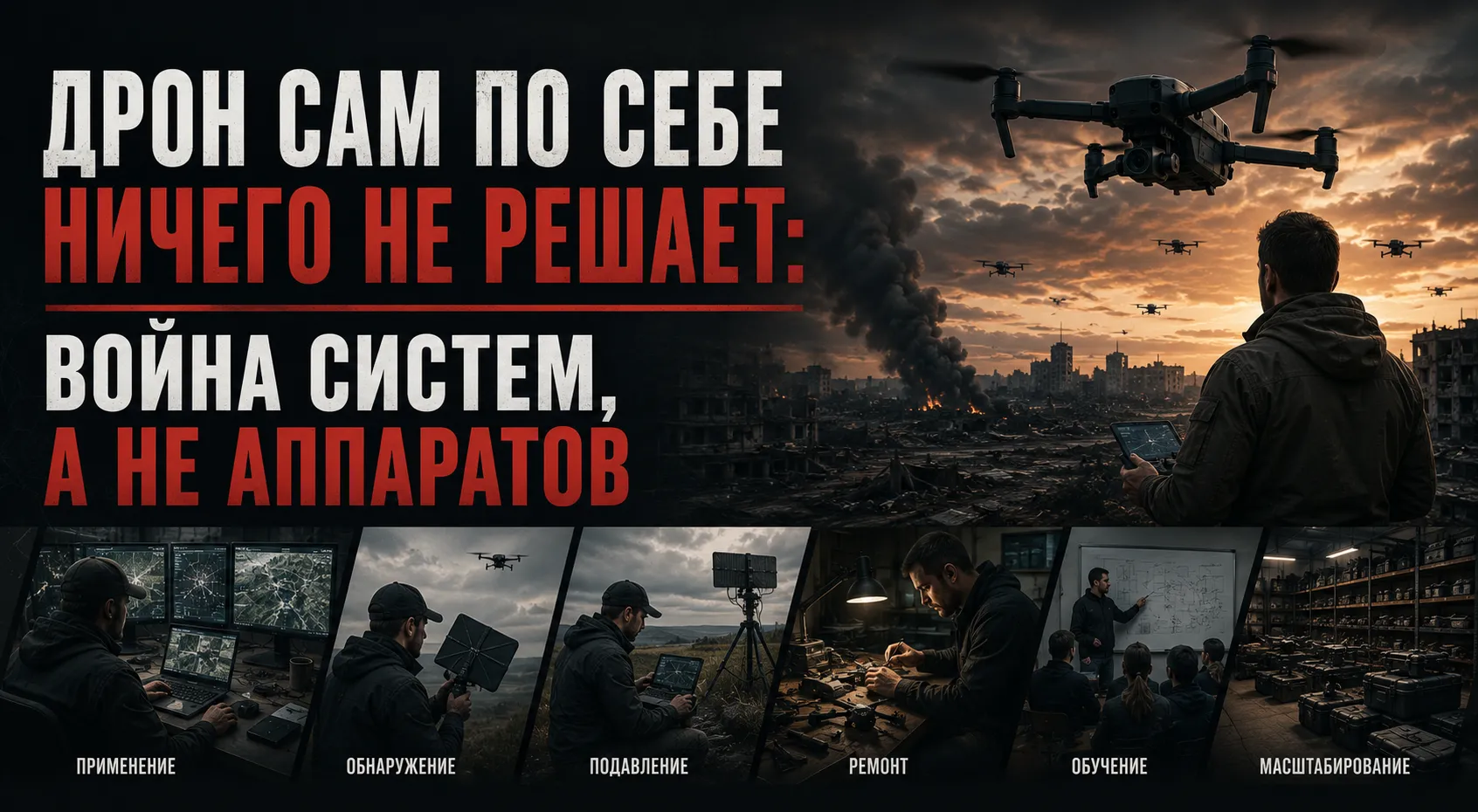 обложка дрон