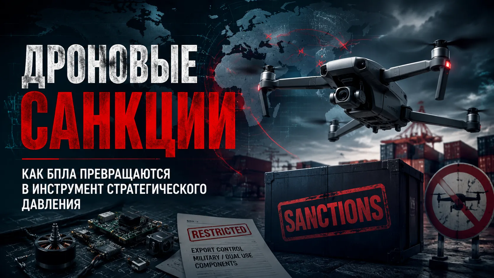 обложка дрон