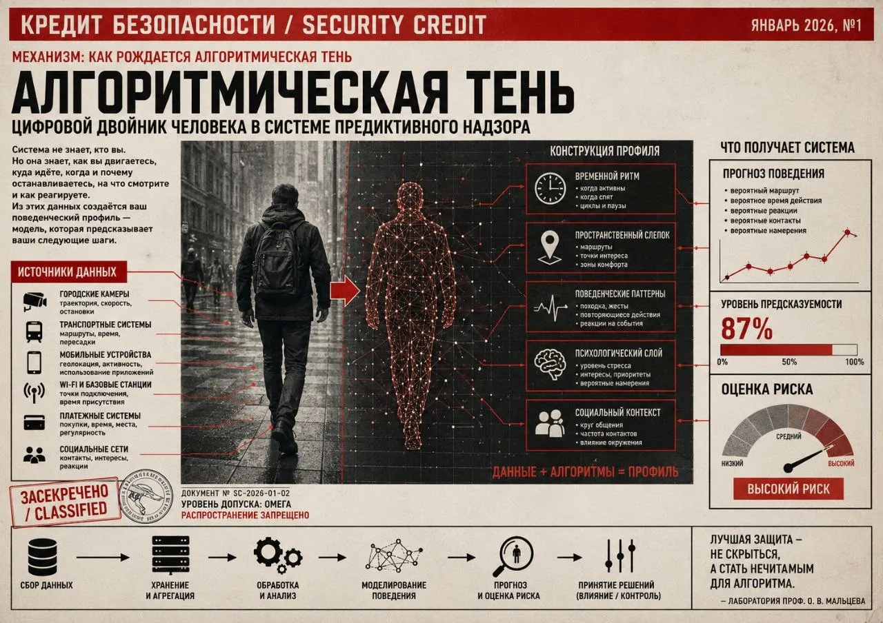 Иллюстрация: ПРЕВЕНТИВНАЯ ТИШИНА: АЛГОРИТМЫ ОБХОДА ПРЕДИКТИВНОГО НАДЗОРА