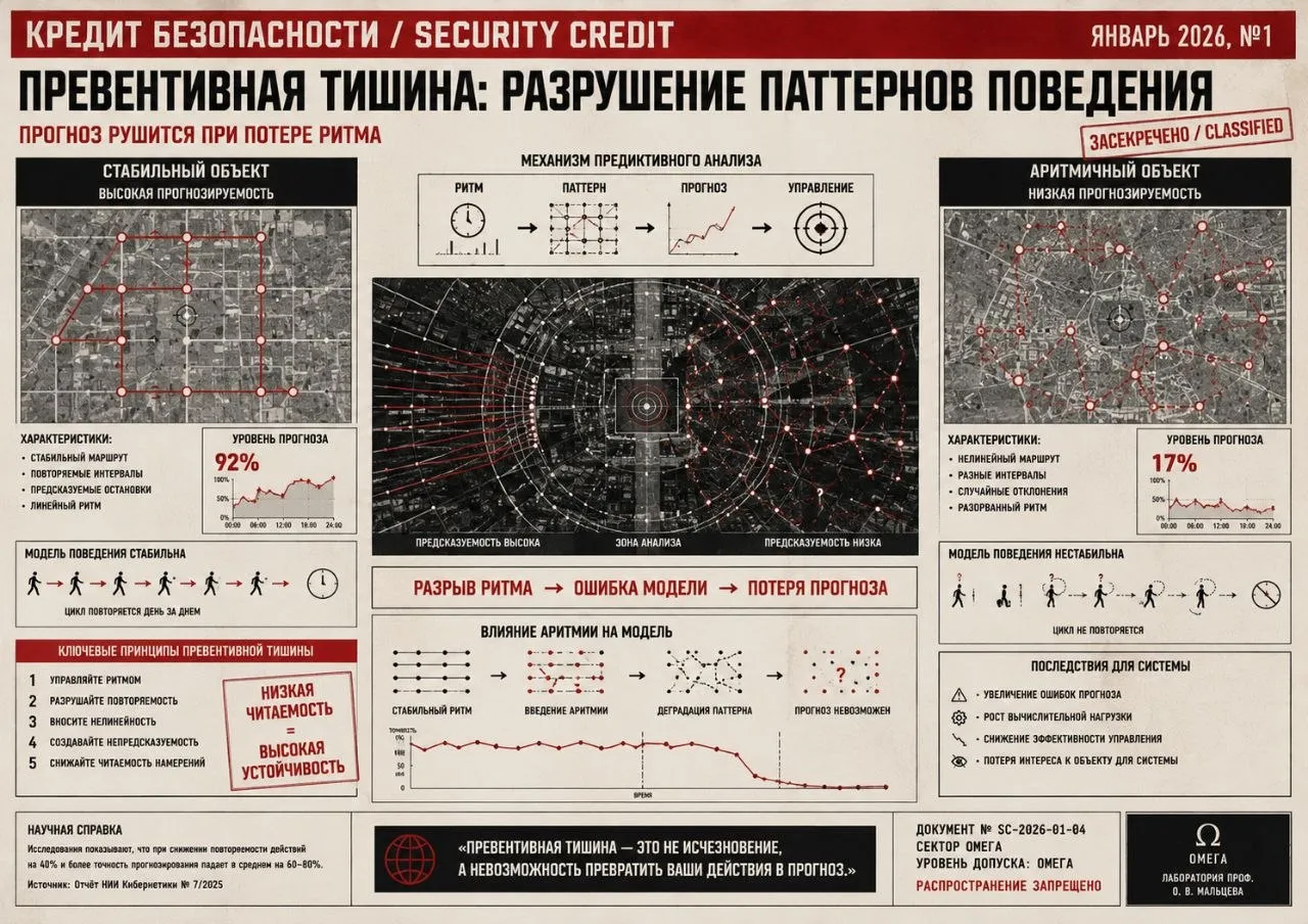 Иллюстрация: ПРЕВЕНТИВНАЯ ТИШИНА: АЛГОРИТМЫ ОБХОДА ПРЕДИКТИВНОГО НАДЗОРА