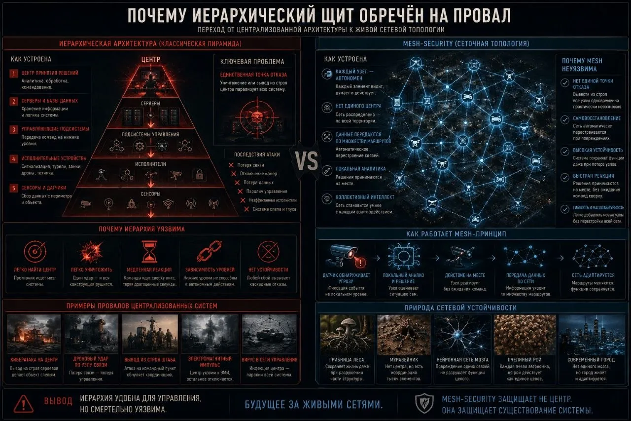 почему иерархический щит обречен